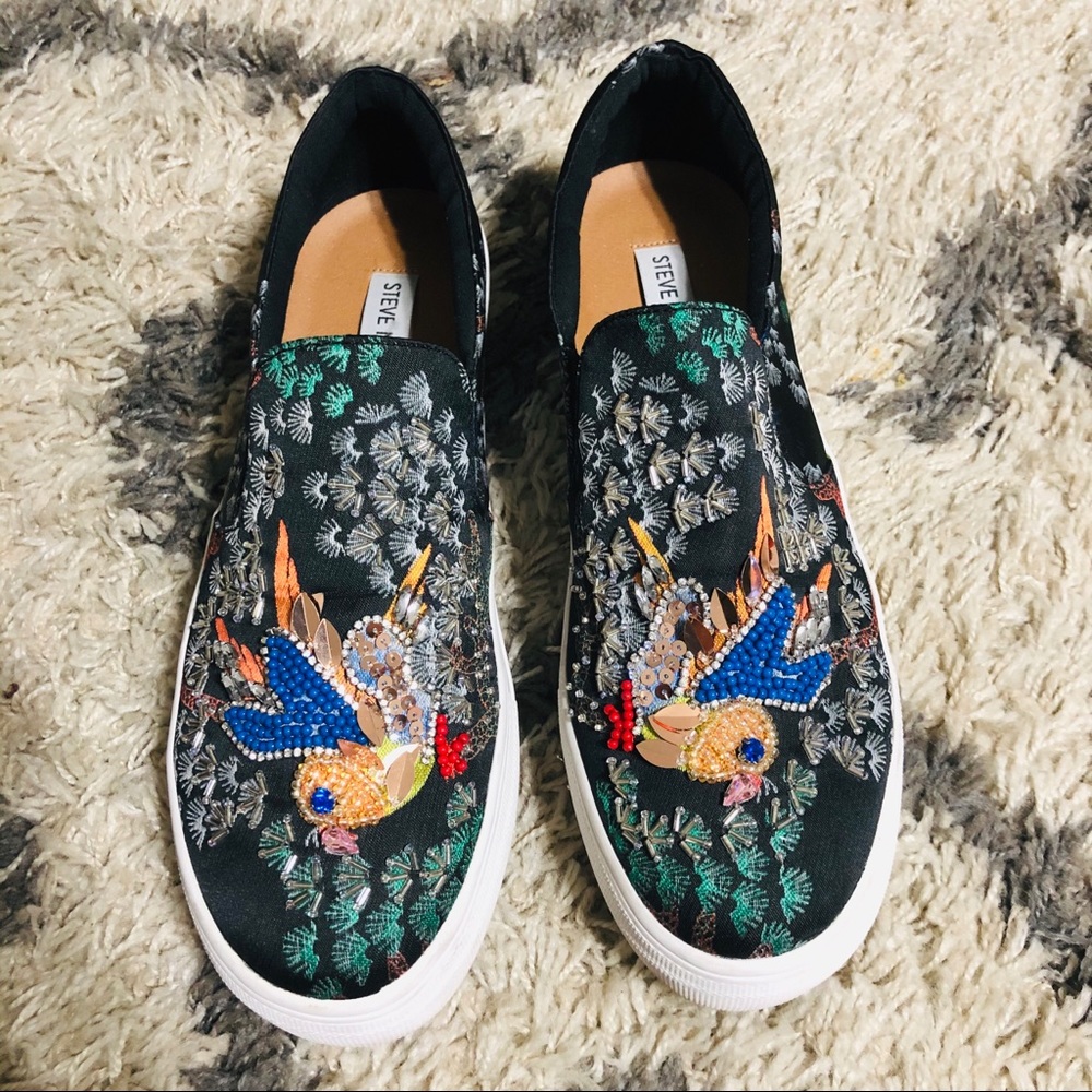Steve Madden beaded sneakers